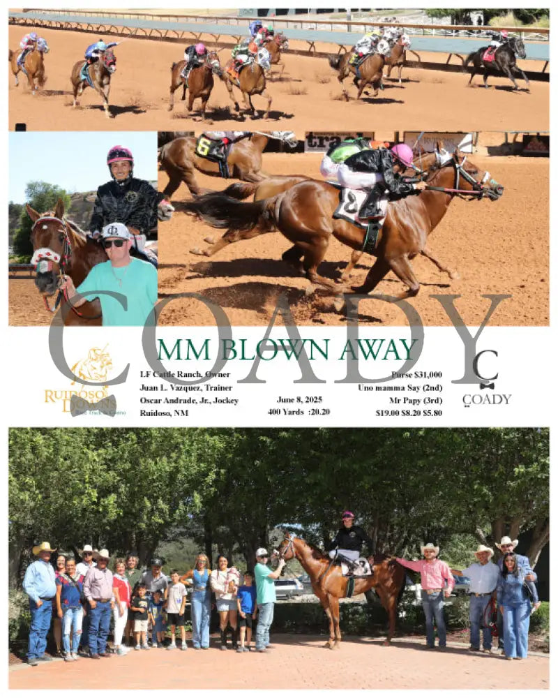 MM BLOWN AWAY - 06-08-25 - R09 - RUI Ruidoso Downs