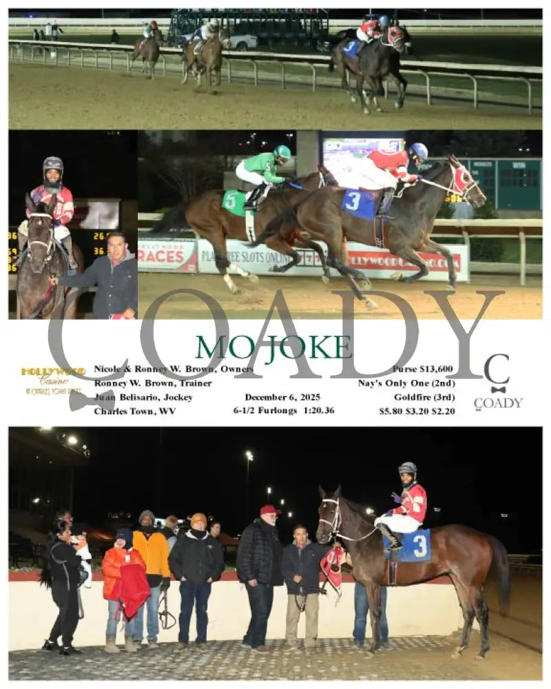 MO JOKE - 12-06-25 - R02 - CT Hollywood Casino at Charles Town Races