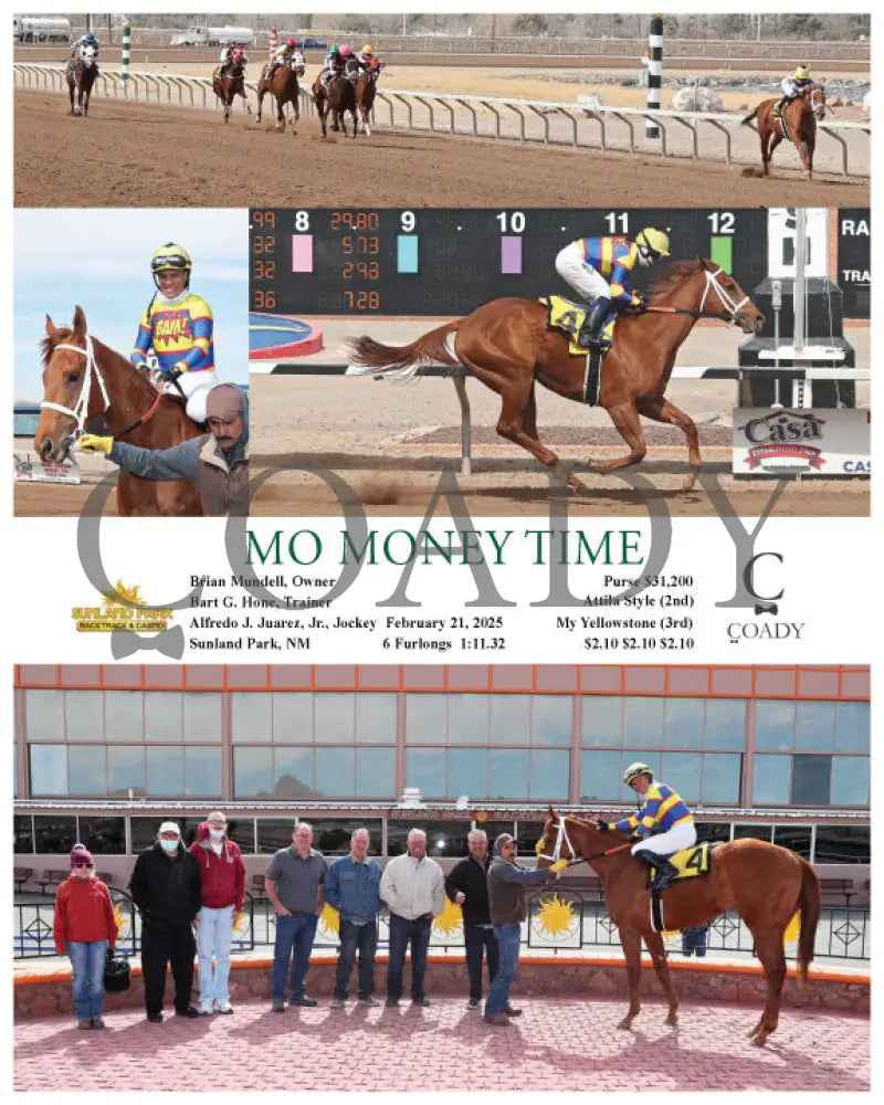 MO MONEY TIME - 02-21-25 - R03 - SUN Turfway Park