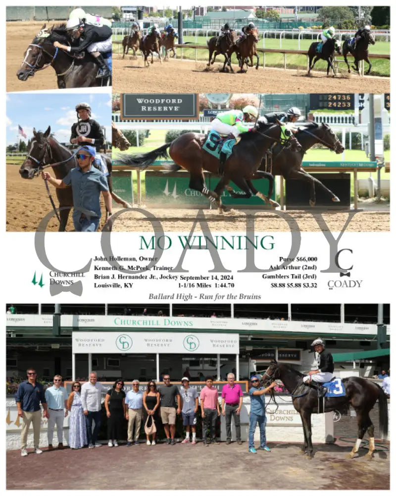 Mo Winning - 09-14-24 R03 Cd Churchill Downs