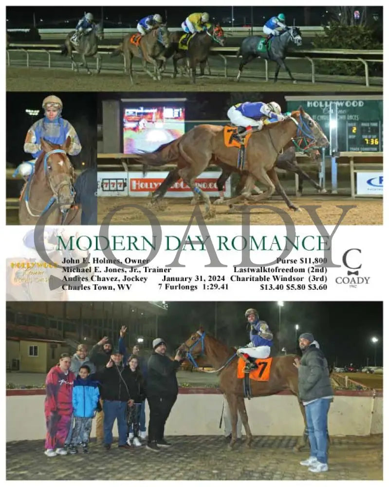 Modern Day Romance - 01-31-24 R02 Ct Hollywood Casino At Charles Town Races