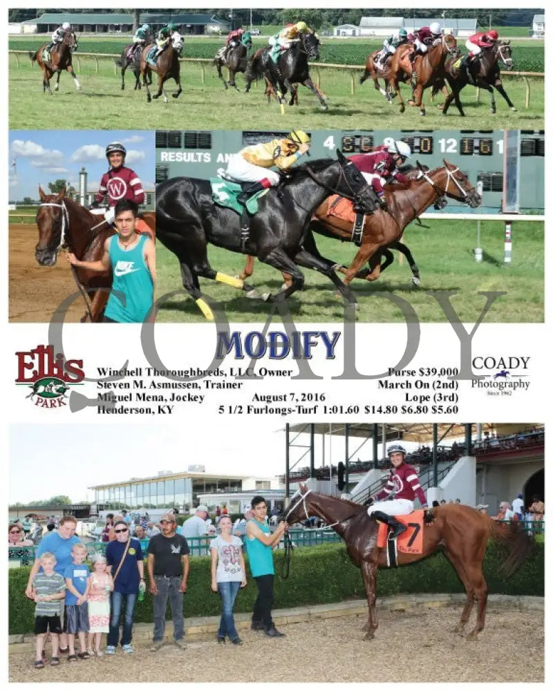 Modify - 080716 Race 08 Elp Ellis Park
