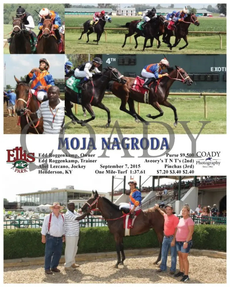 Moja Nagroda - 090715 Race 01 Elp Ellis Park