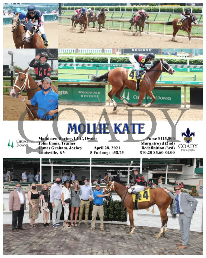 Mollie Kate - 04-28-21 R03 Cd Churchill Downs