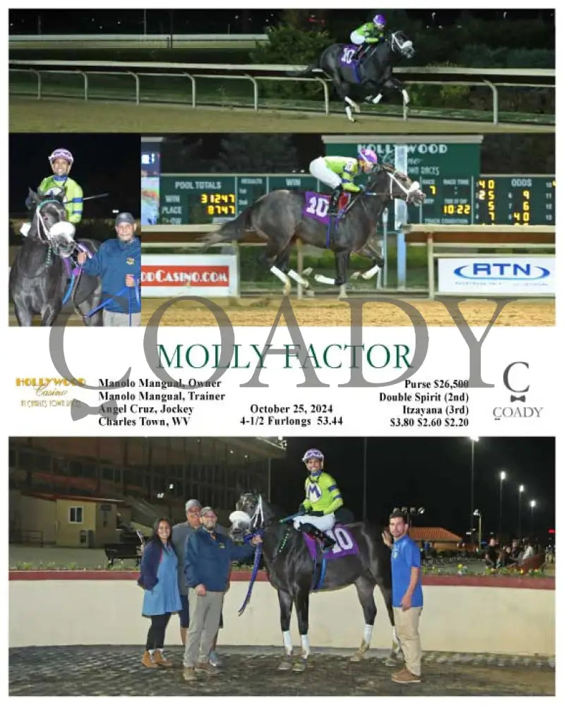 Molly Factor - 10-25-24 R07 Ct Hollywood Casino At Charles Town Races