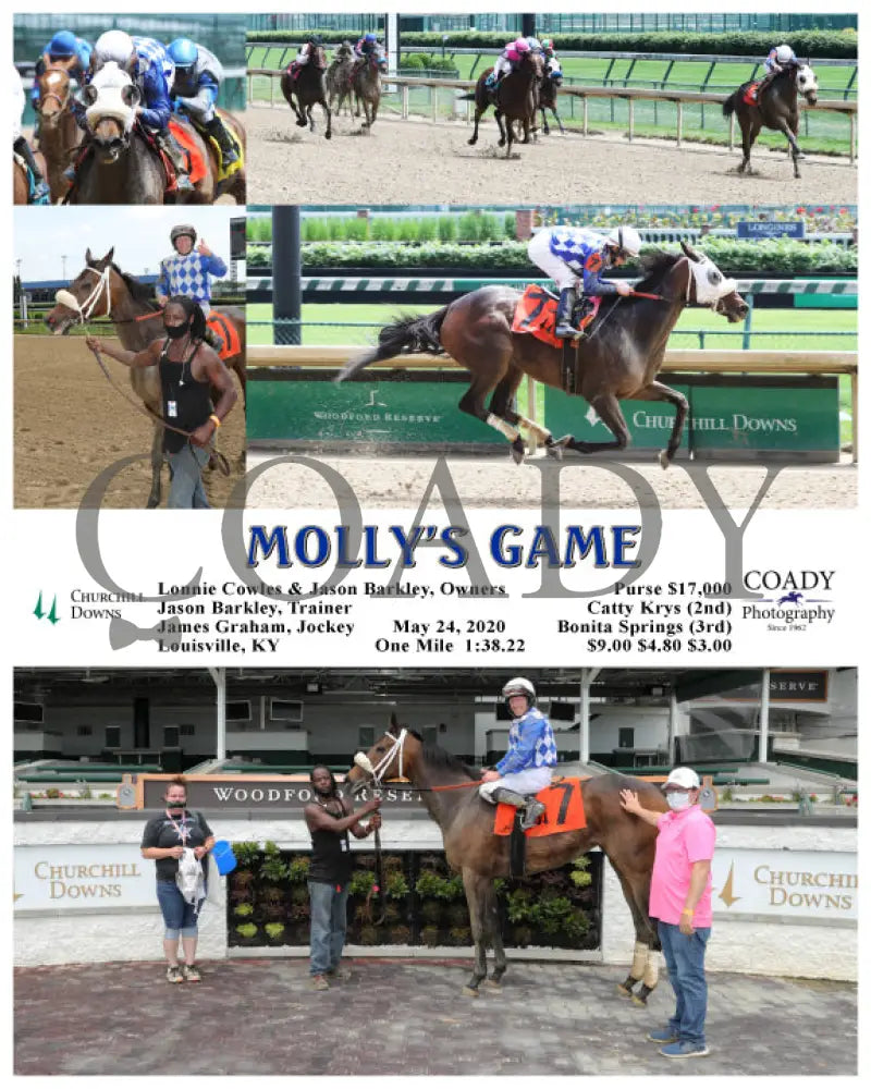 Molly’s Game - 05-24-20 R01 Cd Churchill Downs