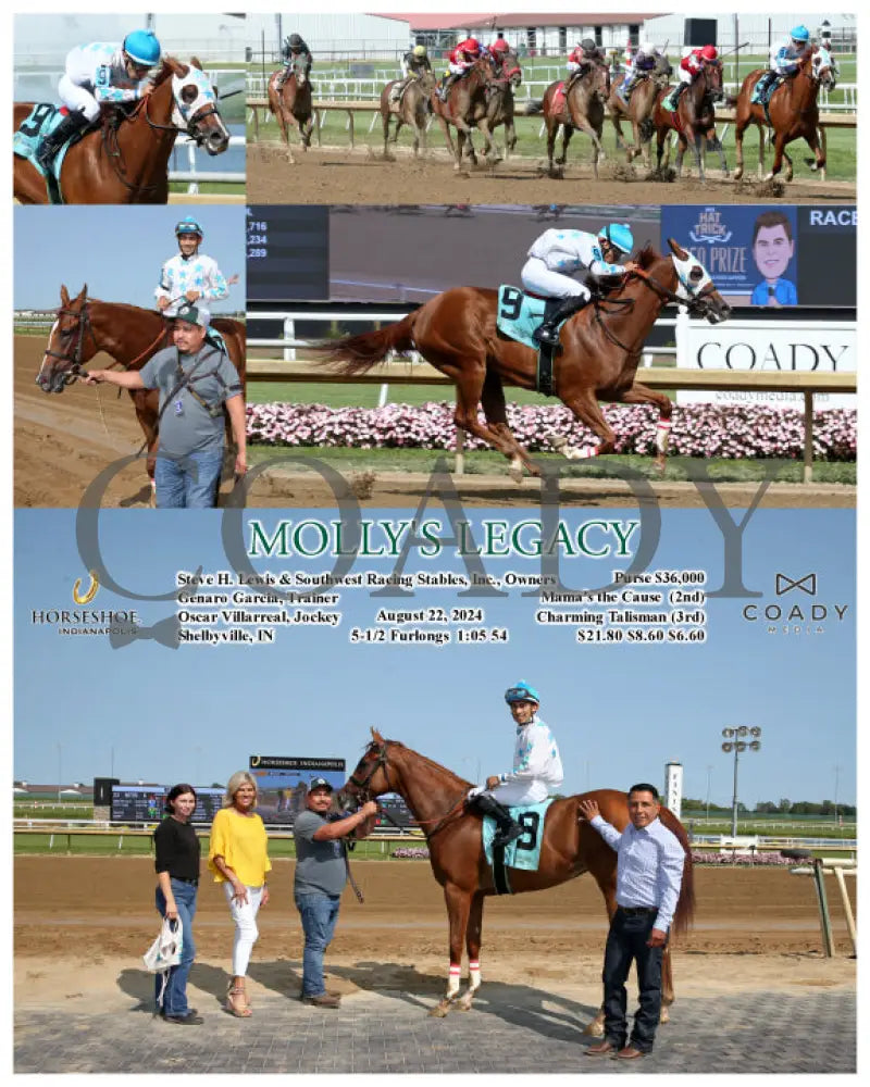 Molly’s Legacy - 08-22-24 R05 Ind Indiana Grand