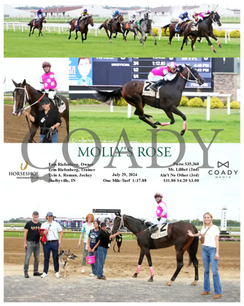 Molly’s Rose - 07-29-24 R06 Ind Indiana Grand