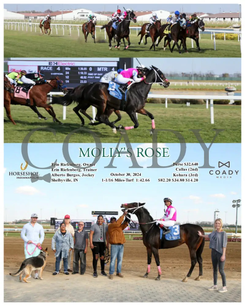 Molly’s Rose - 10-30-24 R04 Ind Indiana Grand
