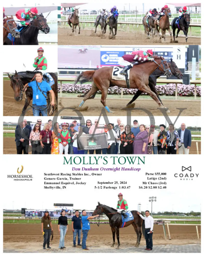 Molly’s Town - Don Dunham Overnight Handicap 09-25-24 R07 Ind Indiana Grand