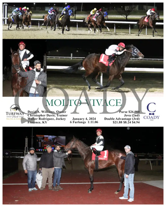 Molto Vivace - 01-04-24 R09 Tp Turfway Park