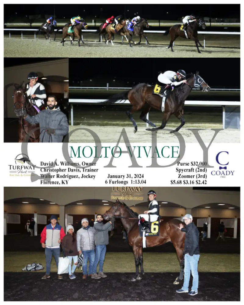 Molto Vivace - 01-31-24 R07 Tp Turfway Park