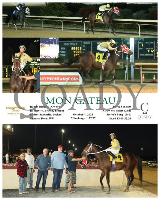 MON GATEAU - 100425 - Race 01 - CT - Coady Media - Kurtis Coady Photography