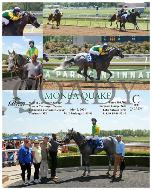 Monba Quake - 05-02-24 R02 Btp Belterra Park