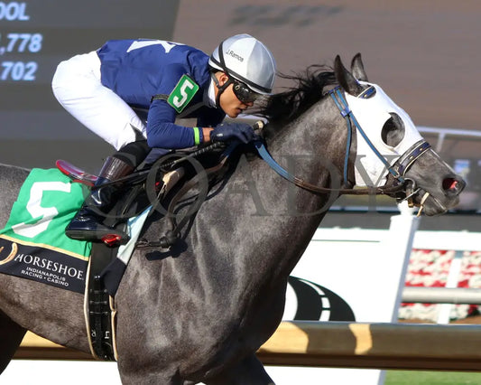 MONDAVILA - Sagamore Sired - 12th Running - 05-14-25 - R09 - Horseshoe Indiana - Tight Finish 01 - Eve Granitz Indiana