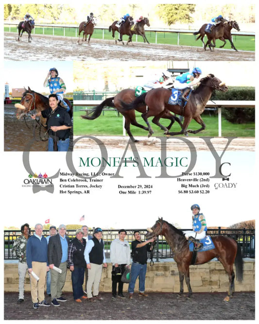 Monet’s Magic - 12-29-24 R08 Op Oaklawn Park