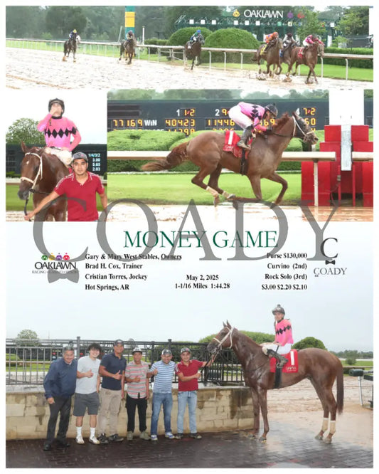 MONEY GAME - 05-02-25 - R01 - OP Oaklawn Park