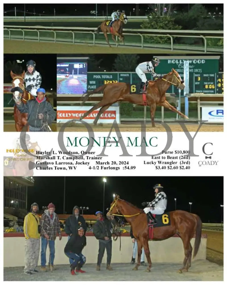 Money Mac - 03 - 20 - 24 R03 Ct Hollywood Casino At Charles Town Races
