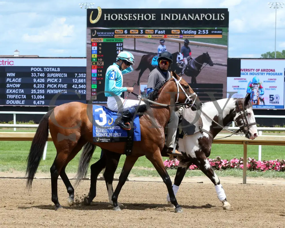 Money Supply - Jonathan B Schuster Memorial 15Th Running 07-06-24 R06 Horseshoe Indiana Post Parade