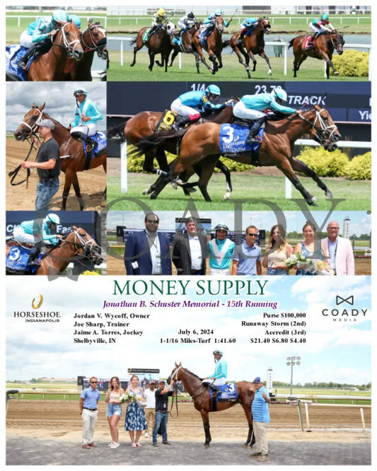 Money Supply - Jonathan B. Schuster Memorial 15Th Running 07-06-24 R06 Ind Indiana Grand
