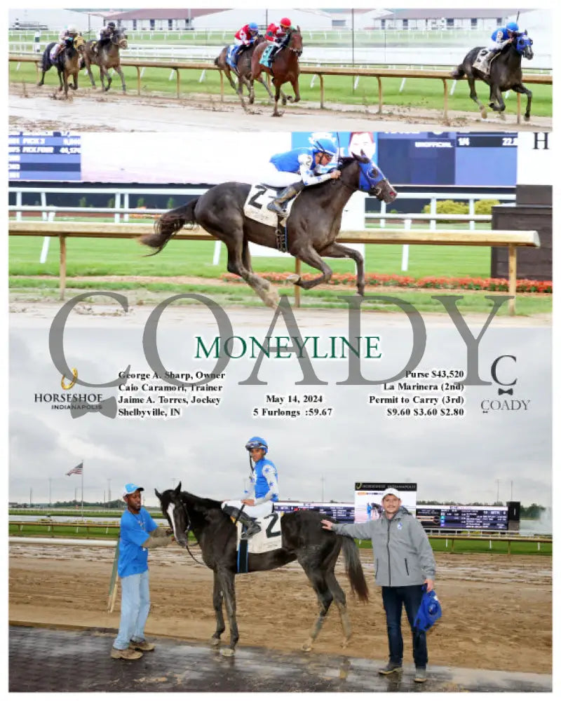 Moneyline - 05-14-24 R05 Ind Indiana Grand