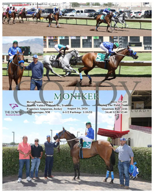 Moniker - 08-16-24 R05 Alb Downs At Albuquerque