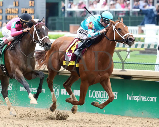 Monomoy Girl - 050418 Race 11 Cd Longines Kentucky Oaks Finish 02 Churchill Downs