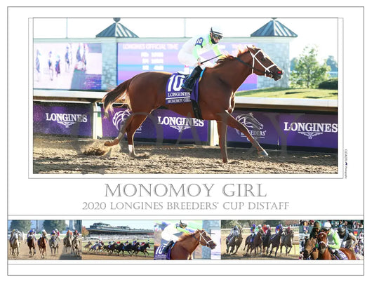 Monomoy Girl - Breeders’ Cup Distaff G1 Limited Edition 18X24 Print