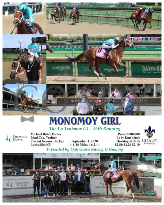Monomoy Girl - The La Troienne G1 35Th Running 09-04-20 R11 Cd Churchill Downs