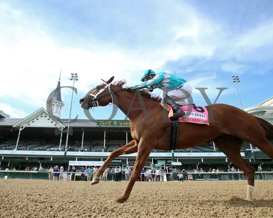 Monomoy Girl - The La Troienne G1 35Th Running 09-04-20 R11 Cd Under Rail 03 Churchill Downs