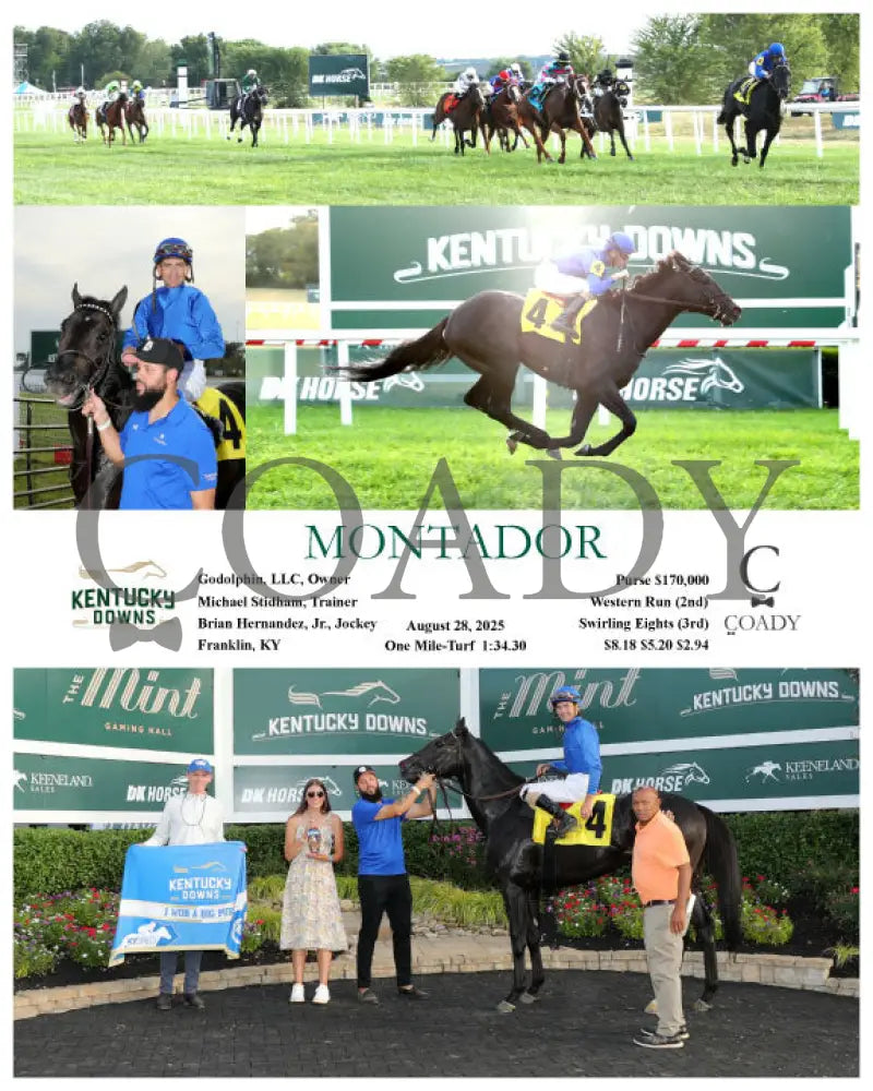 MONTADOR 082825 Race 11 KD Kentucky Downs