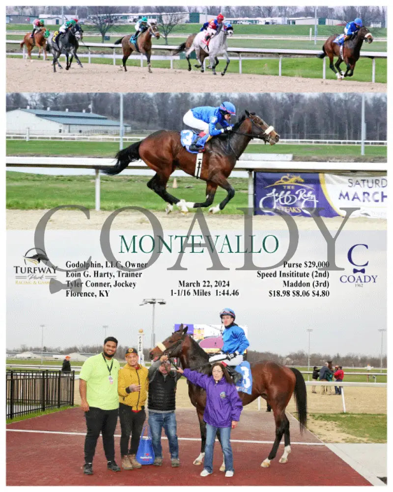 Montevallo - 03 - 22 - 24 R02 Tp Turfway Park