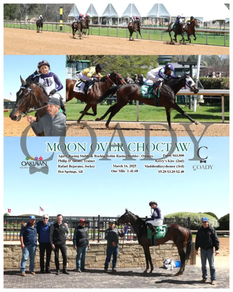 MOON OVER CHOCTAW - 03-16-25 - R03 - OP Oaklawn Park