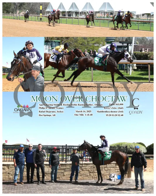 MOON OVER CHOCTAW - 03-16-25 - R03 - OP Oaklawn Park