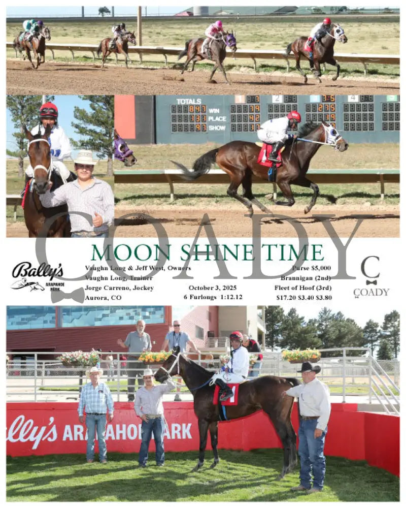 MOON SHINE TIME - 10-03-25 - R07 - ARP Arapahoe Park