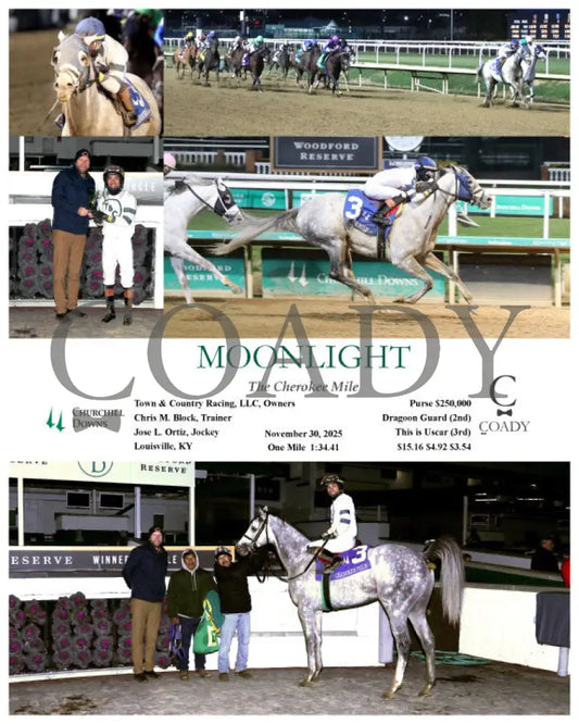 MOONLIGHT - The Cherokee Mile - 11-30-25 - R11 - CD - Coady Media - Kurtis Coady Photography