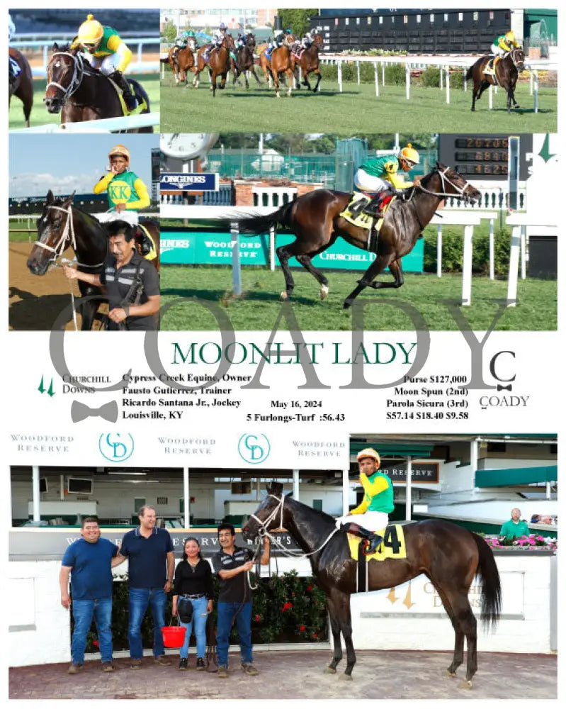 Moonlit Lady - 05-16-24 R04 Cd Churchill Downs