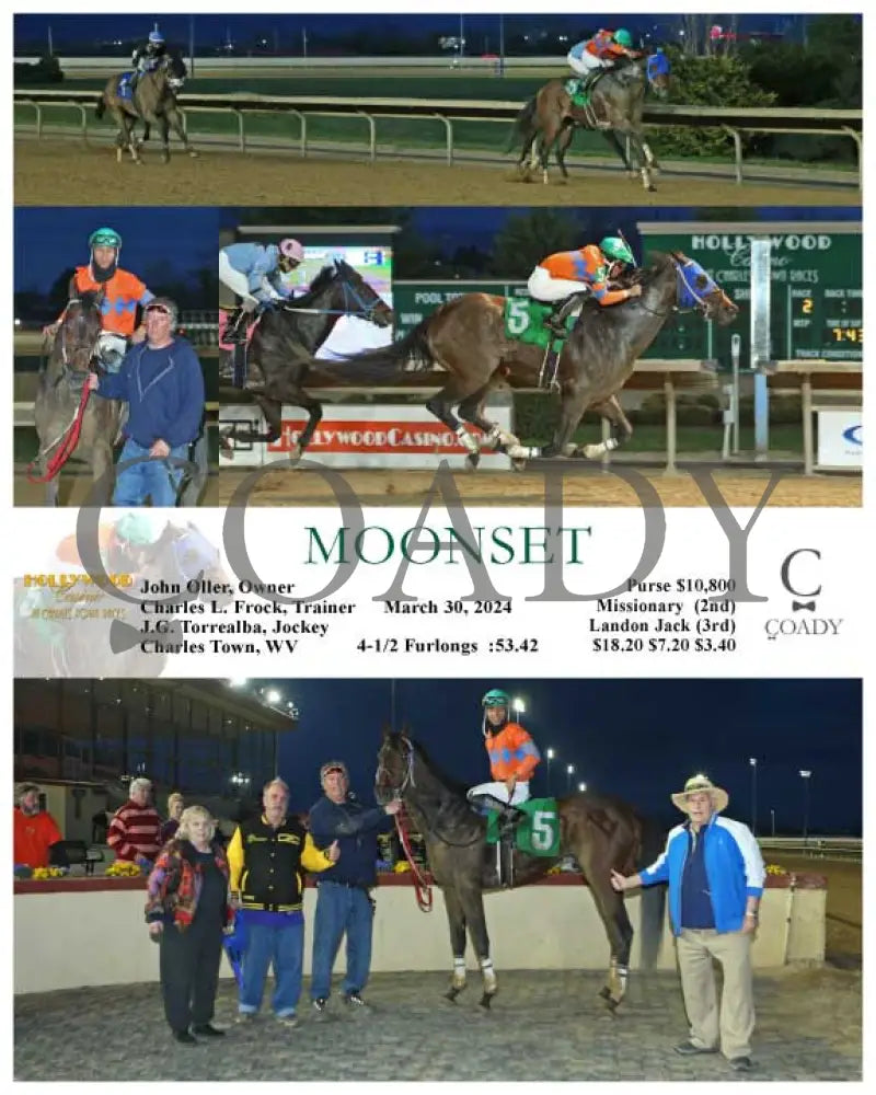 Moonset - 03 - 30 - 24 R02 Ct Hollywood Casino At Charles Town Races