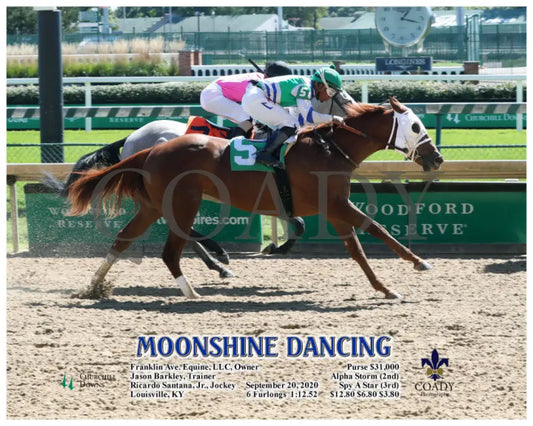 Moonshine Dancing - 09-20-20 R02 Cd Action Churchill Downs