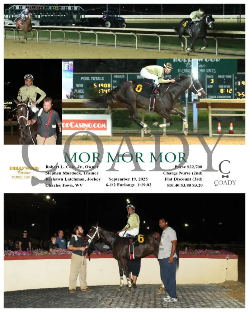 MOR MOR MOR - 09-19-25 - R03 - CT Hollywood Casino at Charles Town Races