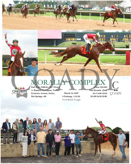MORALLY COMPLEX - 031425 - Race 04 - OP Oaklawn Park