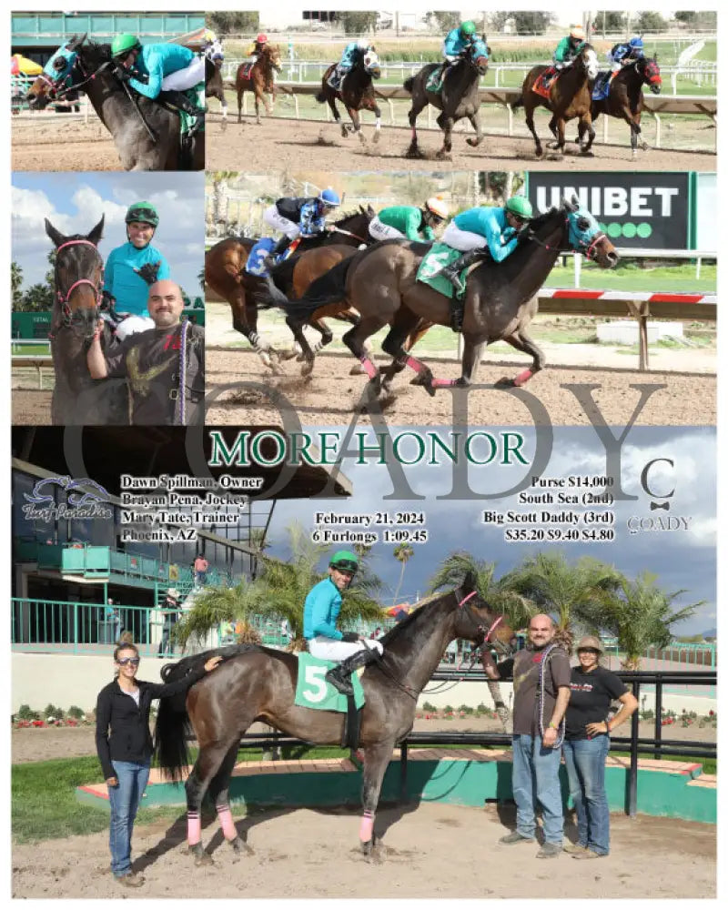 More Honor - 02-21-24 R06 Tup Turf Paradise