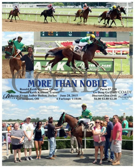 More Than Noble - 062815 Race 05 Btp Belterra Park