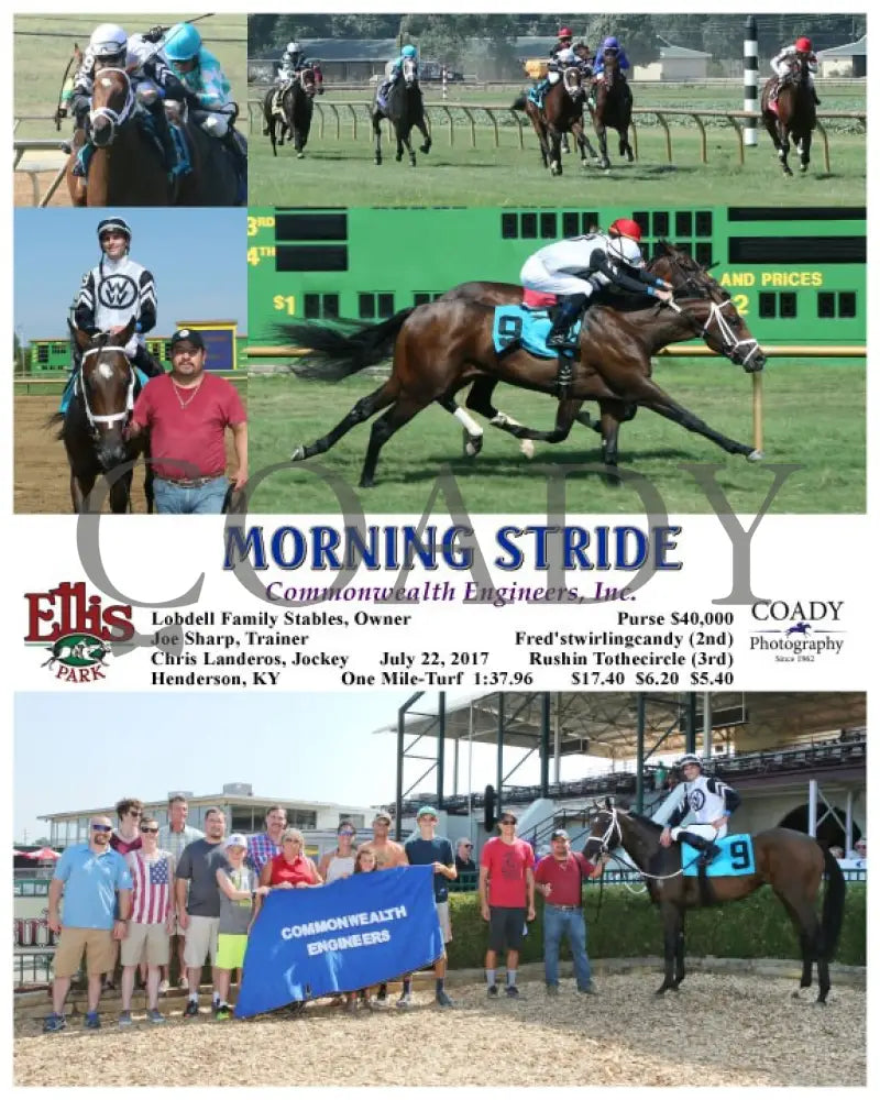 Morning Stride - 072217 Race 07 Elp Ellis Park