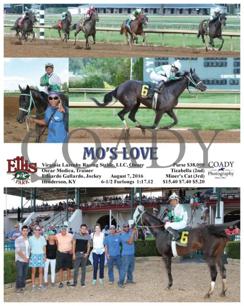 Mo’s Love - 080716 Race 07 Elp Ellis Park