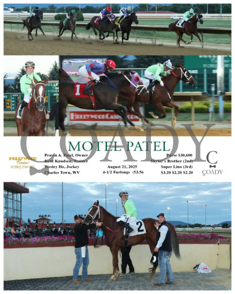 MOTEL PATEL - 08-21-25 - R02 - CT Hollywood Casino at Charles Town Races