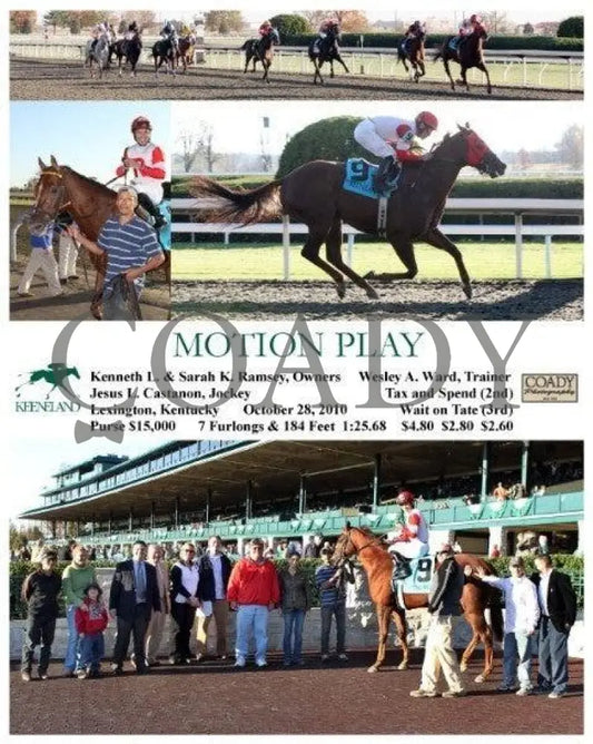 Motion Play - 10/28/2010 Keeneland