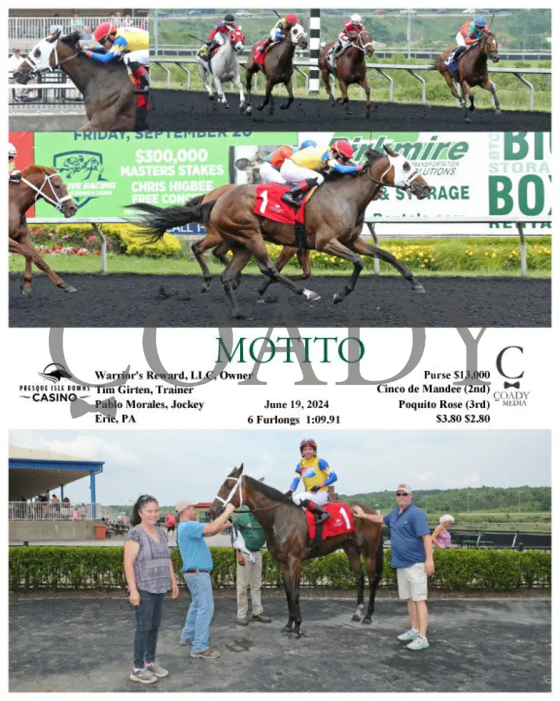 Motito - 06-19-24 R04 Pid Presque Isle Downs