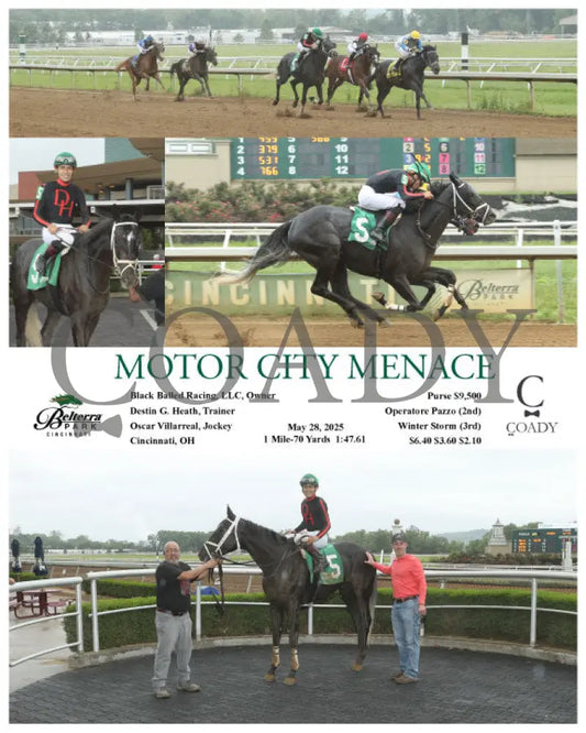MOTOR CITY MENACE - 052825 - Race 01 - BTP Churchill Downs