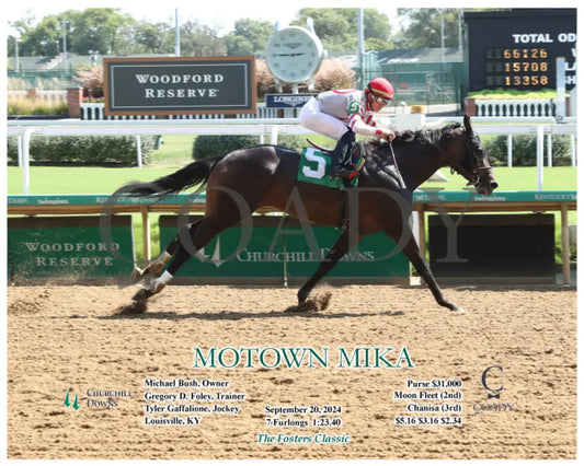 Motown Mika - 09-20-24 R05 Cd Action Churchill Downs